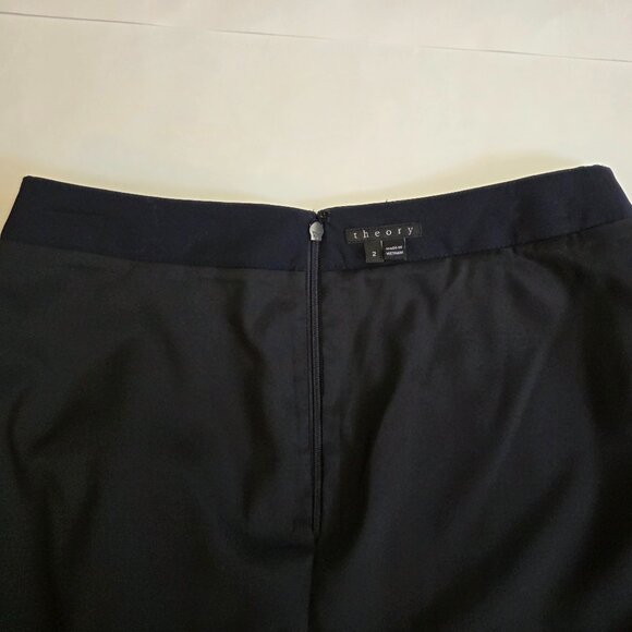 Theory Haidin Wool Pleated Skirt - Picture 8 of 16